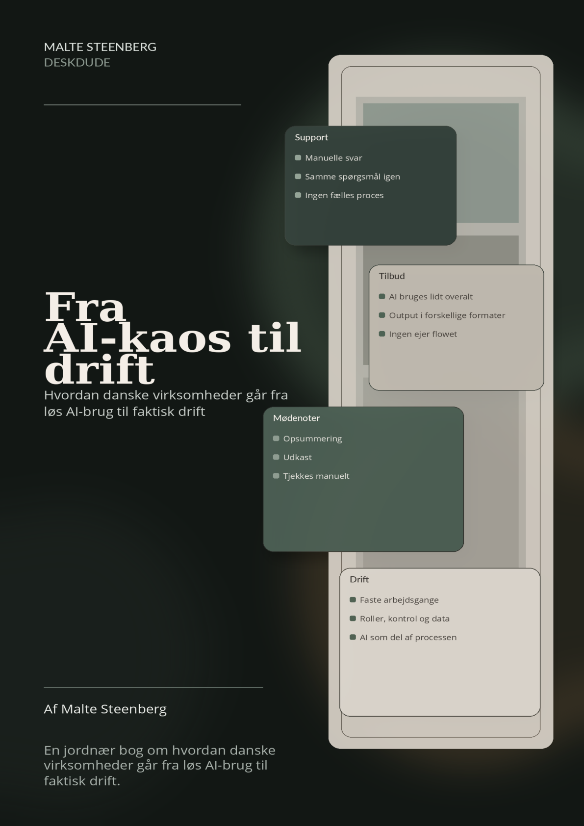 Cover til Fra AI-kaos til drift
